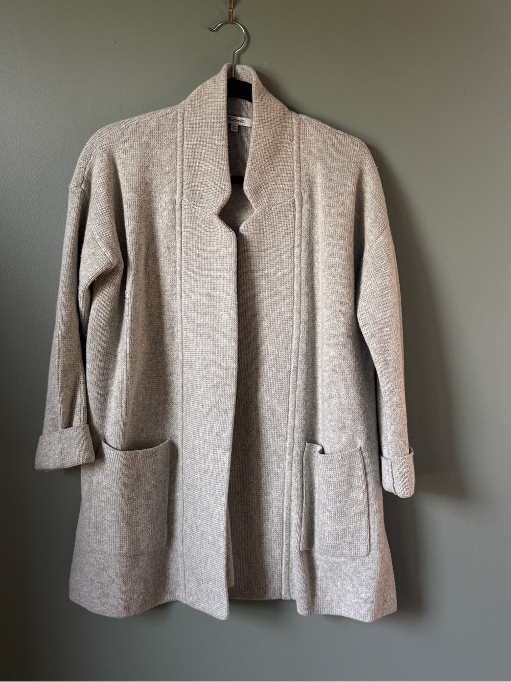 Madewell Spencer Sweater-Coat - XXS